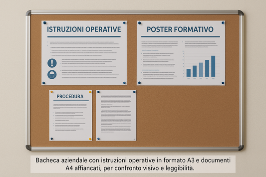 Come scegliere il formato di stampa (A4 vs A3) in base ai flussi documentali