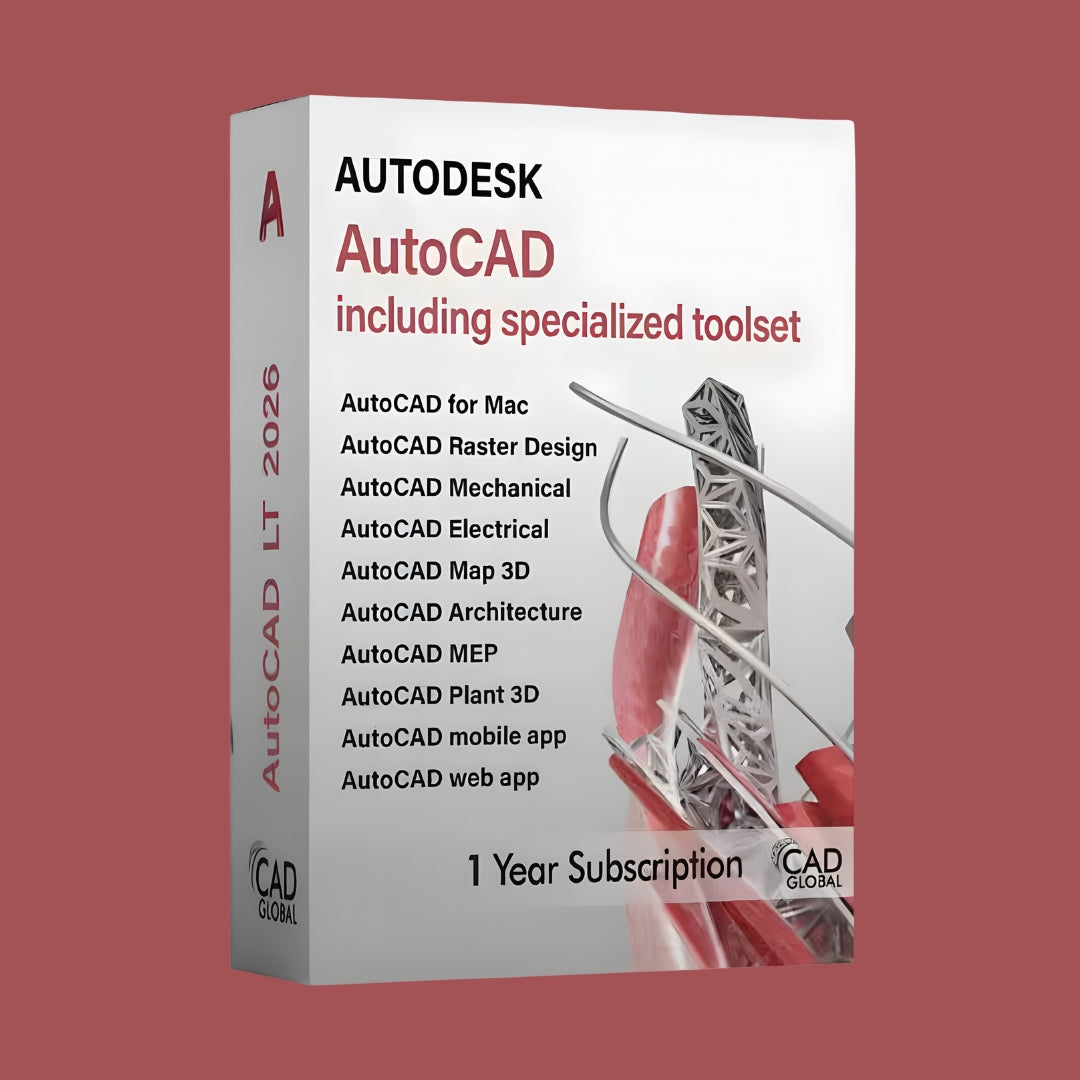 Autodesk AutoCAD – Suite completa – 1 Anno – PC/MAC – Fatturazione Italiana