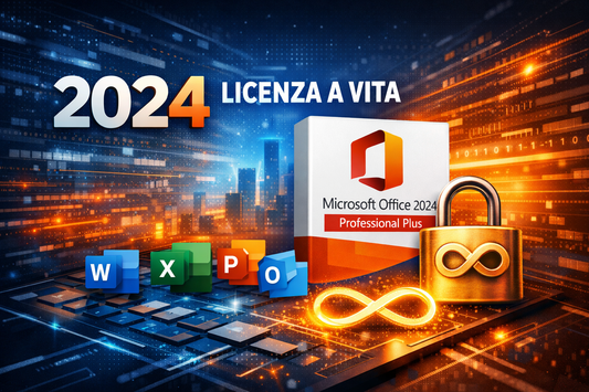 Microsoft Office 2024 Professional Plus licenza a vita: cosa significa davvero