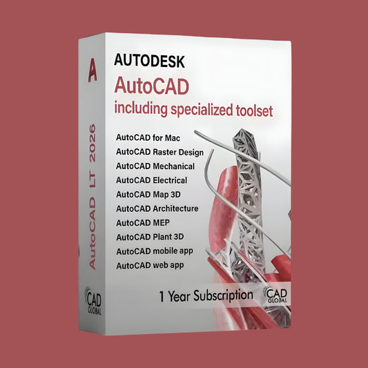 Autodesk AutoCAD – Suite completa – 1 Anno – PC/MAC – Fatturazione Italiana
