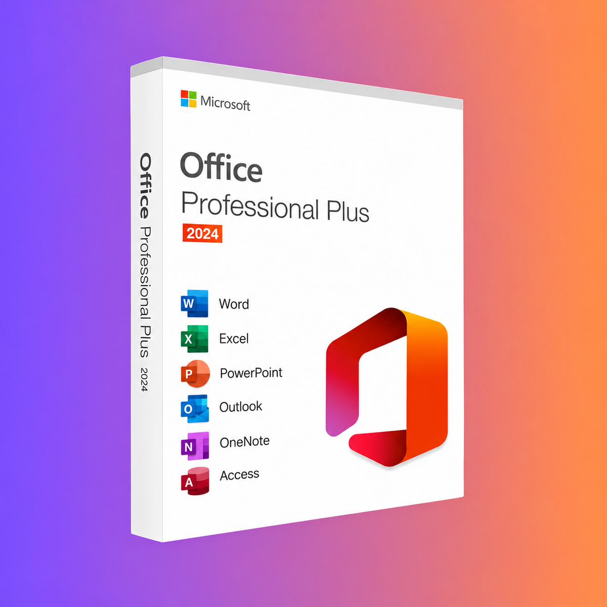 Microsoft Office 2024 Professional Plus – Licenza a Vita – Product Key Originale – Fattura Italiana