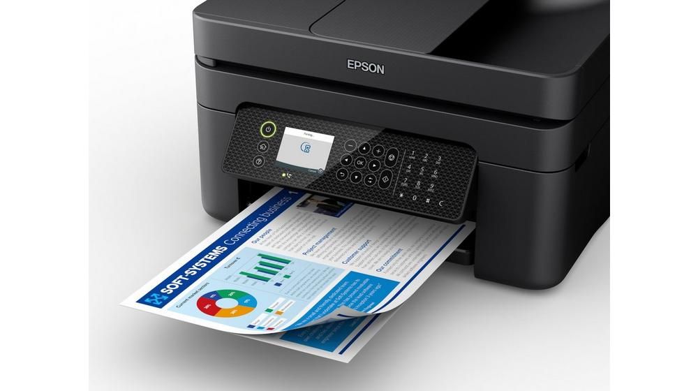 Epson WorkForce WF-2950DWF – Stampante multifunzione 4-in-1 Wi-Fi con ADF e fronte/retro