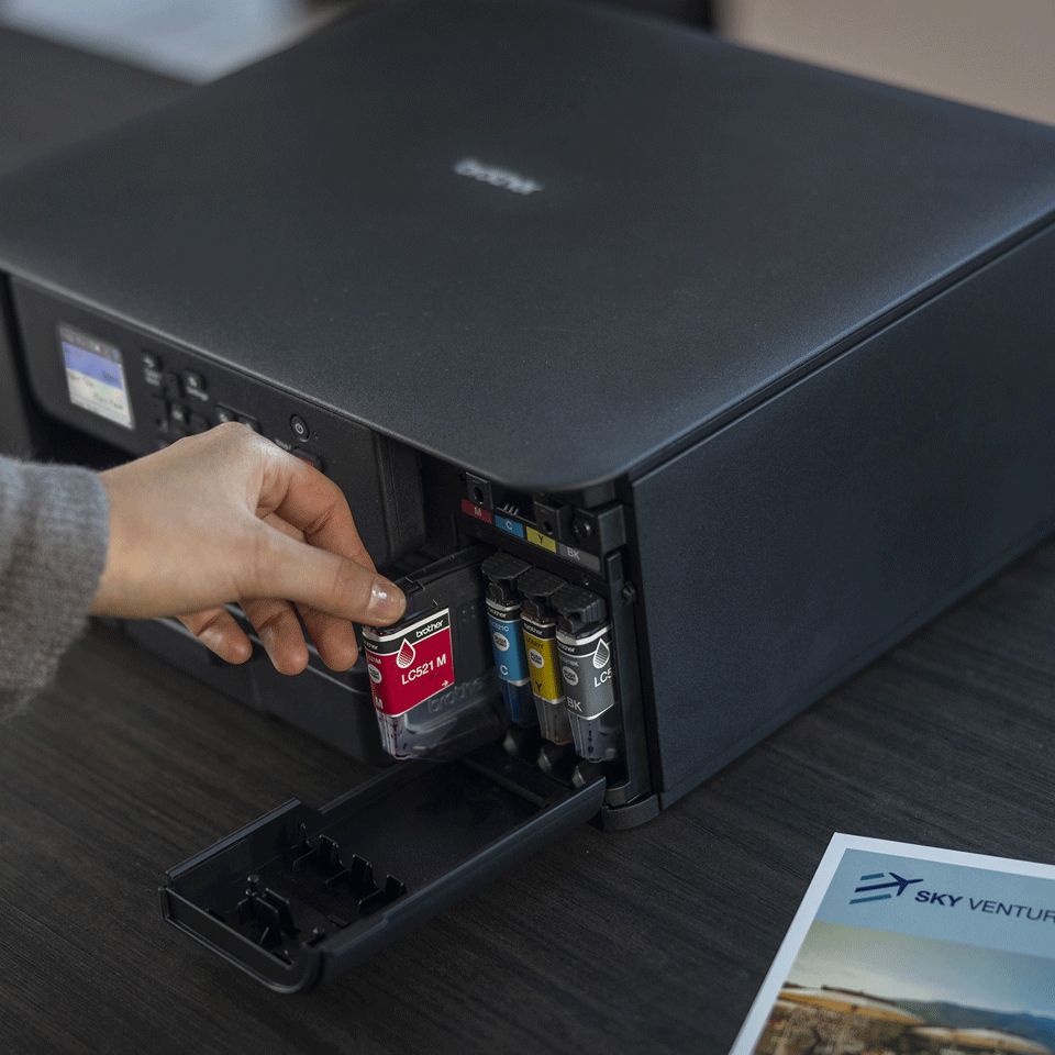 Brother DCP-J1310DW – Stampante multifunzione a colori Wi-Fi con fronte/retro automatico